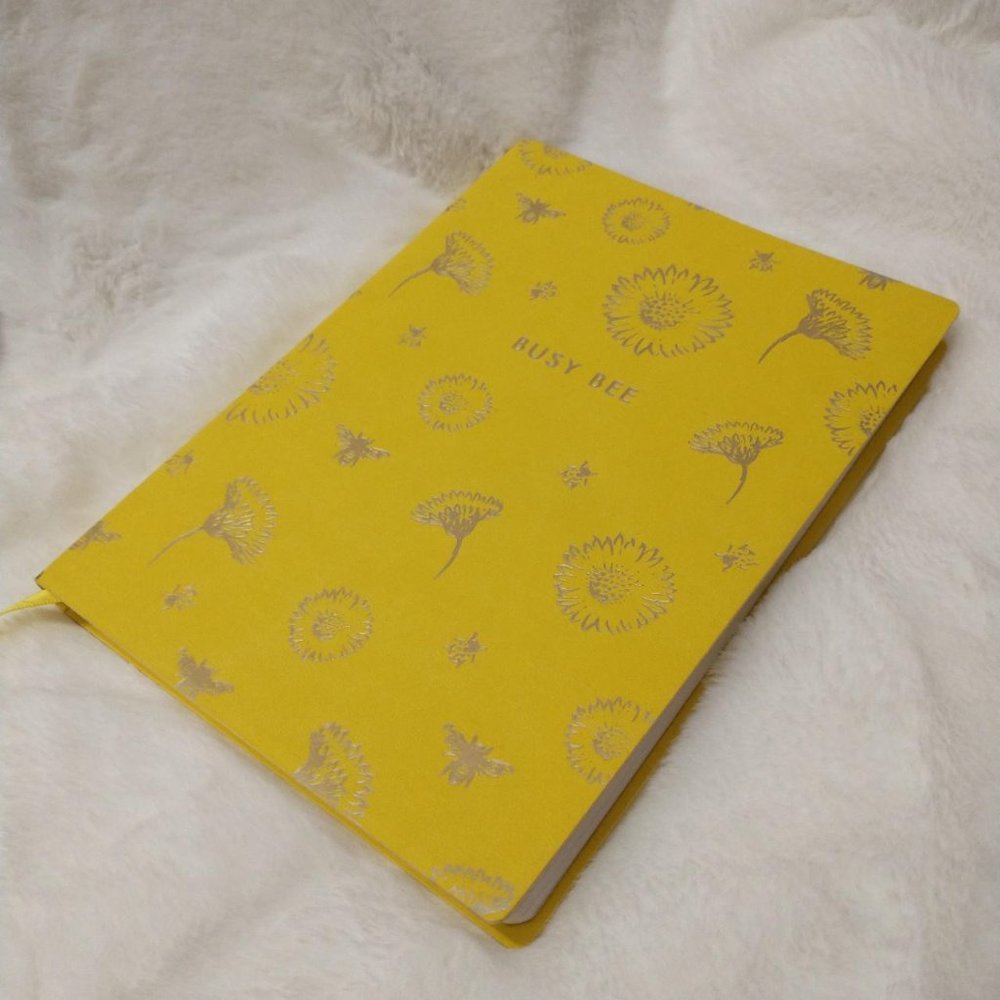 Adorable Yellow "Busy Bee" Diary/Journal